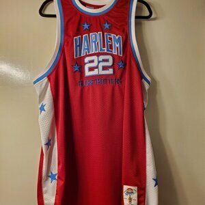 JERSEY, 75th Anniversary, " HARLEM GLOBETROLLERS:, Platinum FUBU.